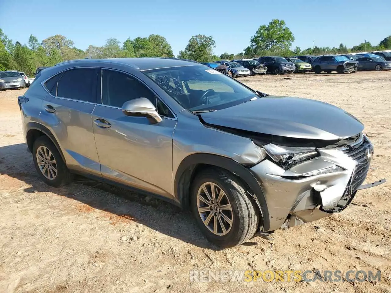 4 Photograph of a damaged car JTJAARBZ3L5011774 LEXUS NX 2020