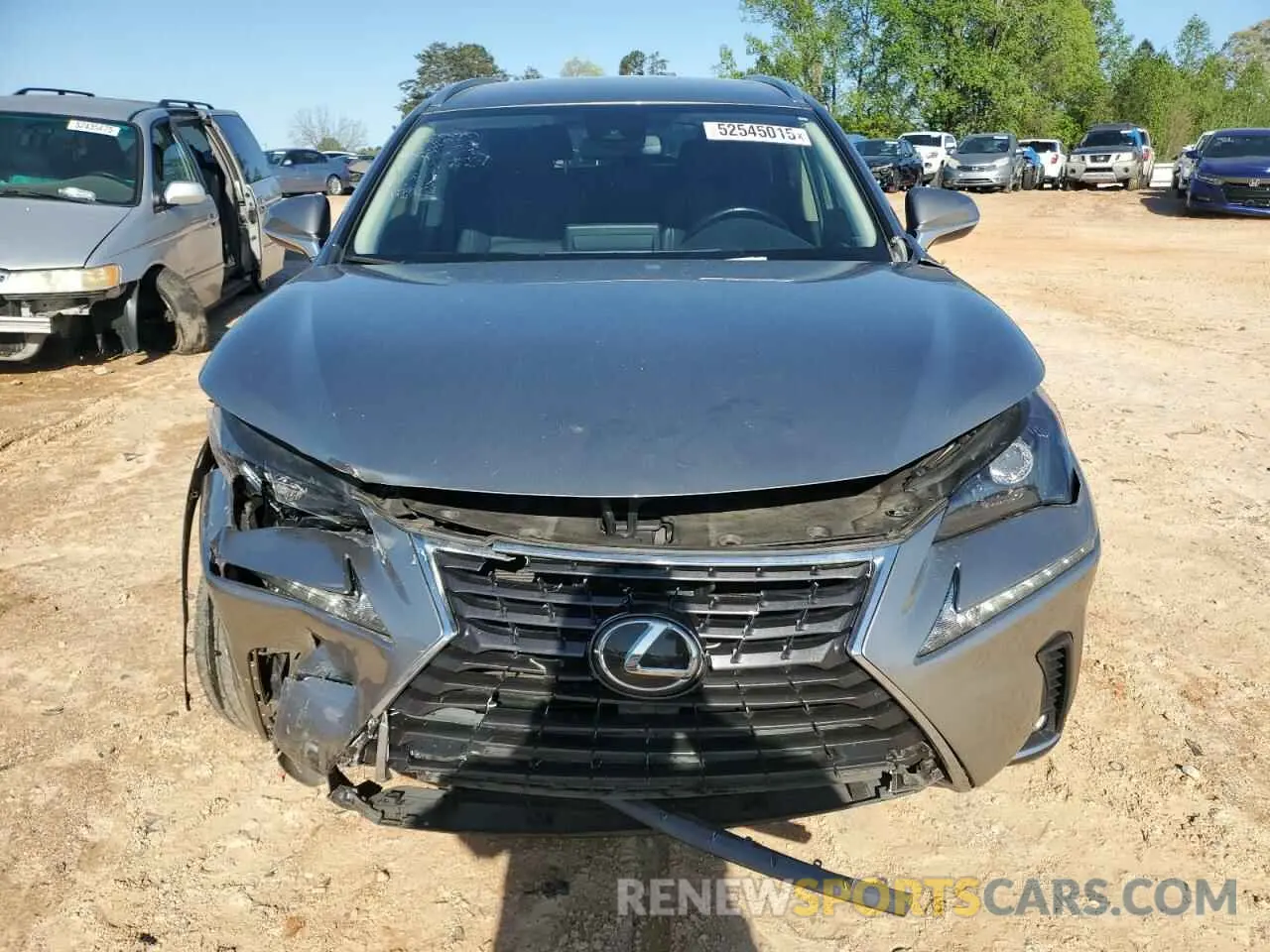 5 Photograph of a damaged car JTJAARBZ3L5011774 LEXUS NX 2020