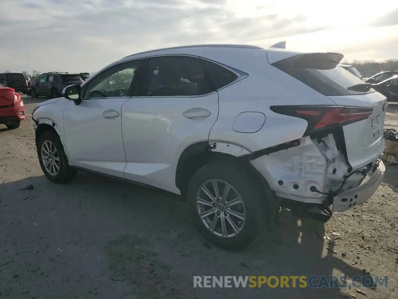 2 Photograph of a damaged car JTJAARBZ3L5012035 LEXUS NX 2020