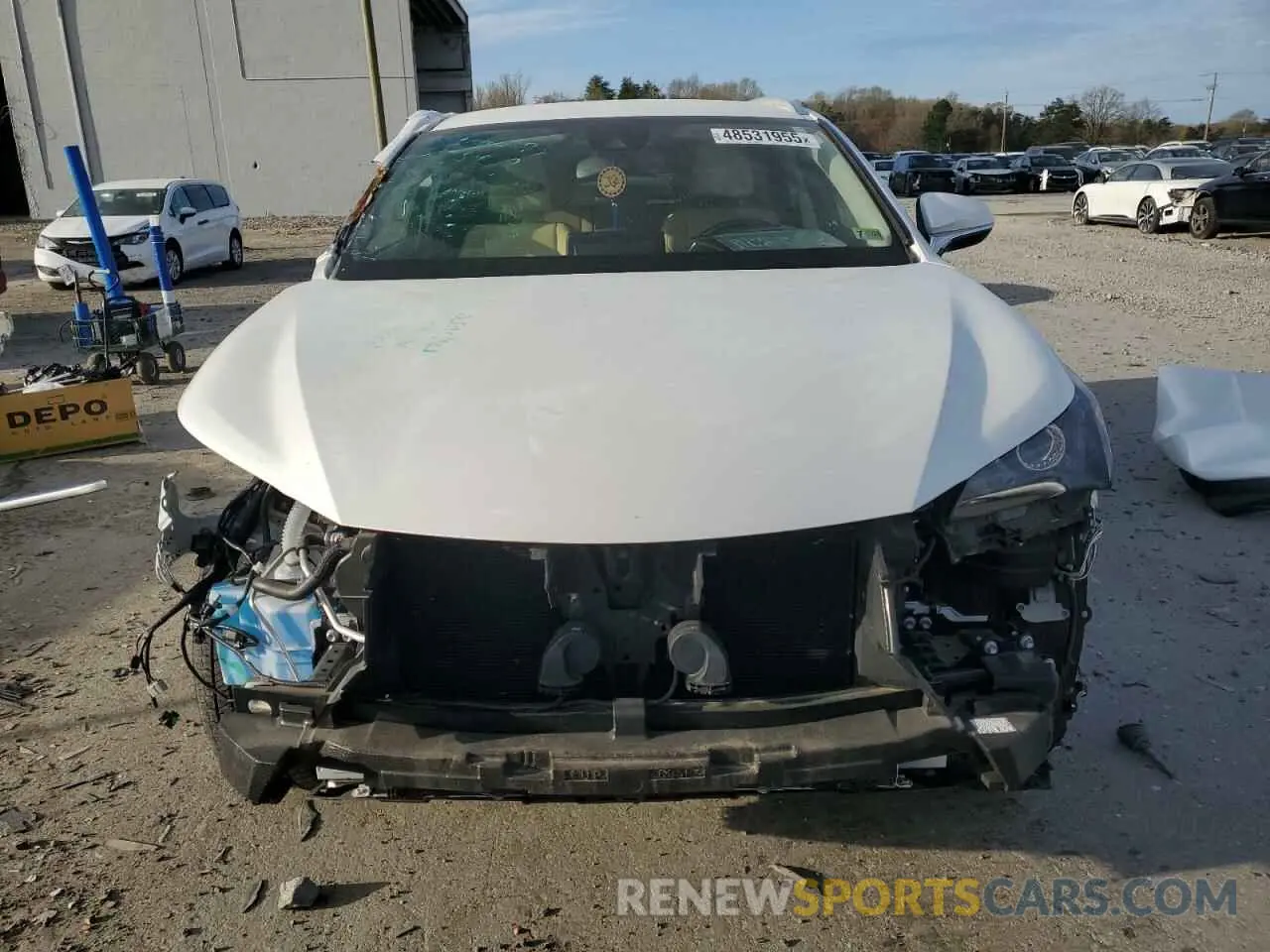 5 Photograph of a damaged car JTJAARBZ3L5012035 LEXUS NX 2020