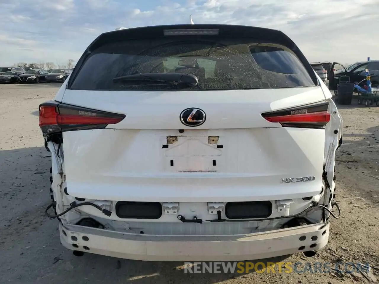 6 Photograph of a damaged car JTJAARBZ3L5012035 LEXUS NX 2020