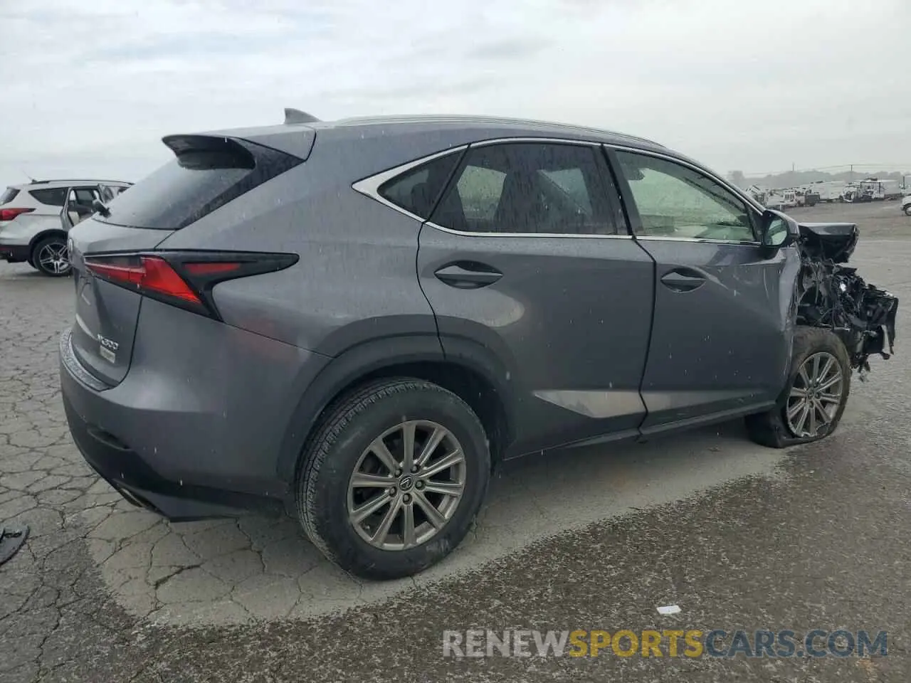 3 Photograph of a damaged car JTJAARBZ3L5017784 LEXUS NX 2020
