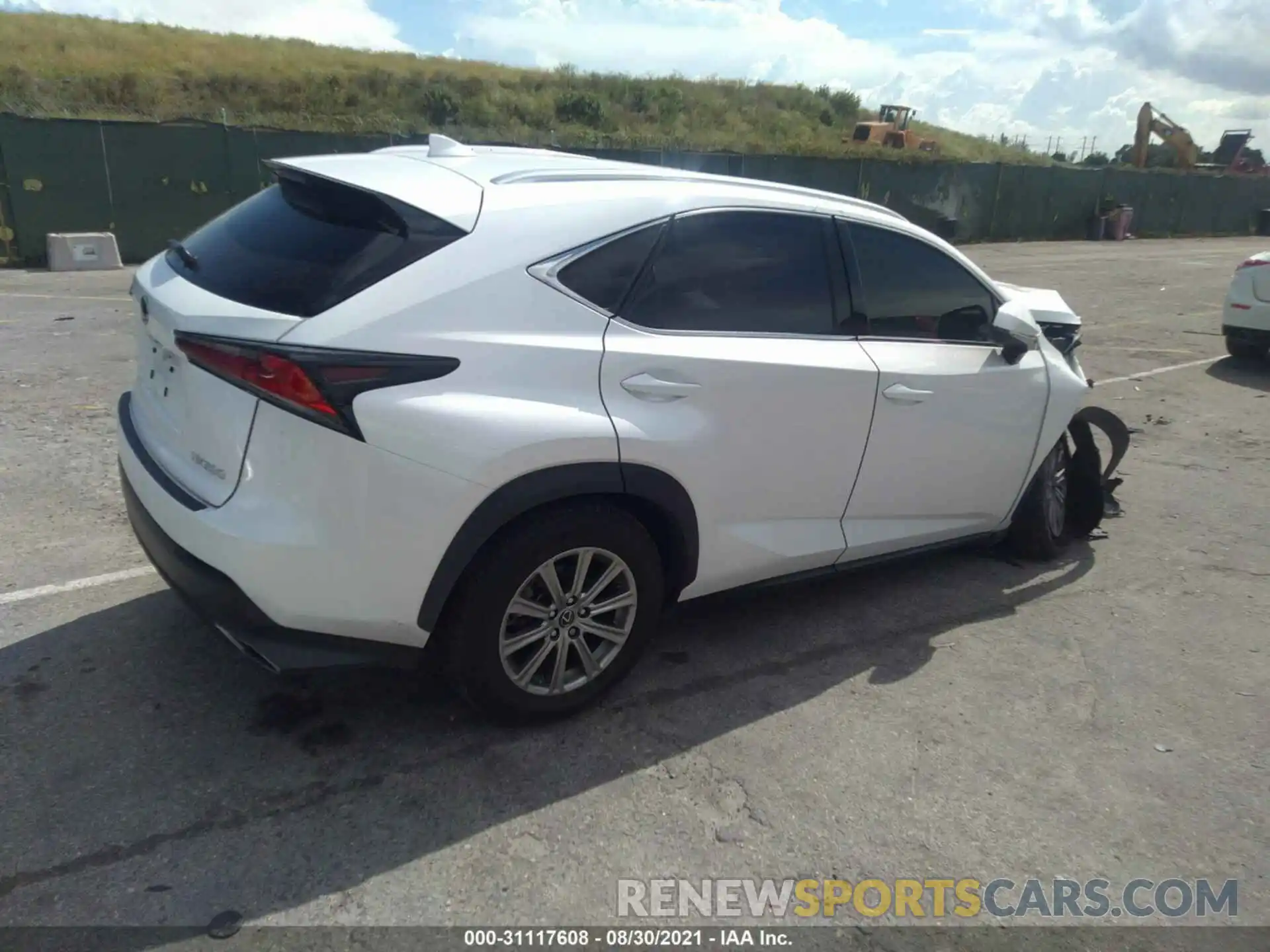 4 Photograph of a damaged car JTJAARBZ5L5015373 LEXUS NX 2020