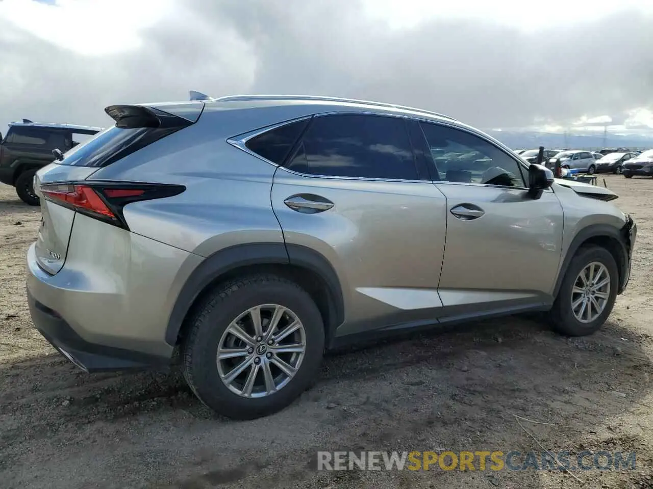 3 Photograph of a damaged car JTJAARBZ6L2177465 LEXUS NX 2020