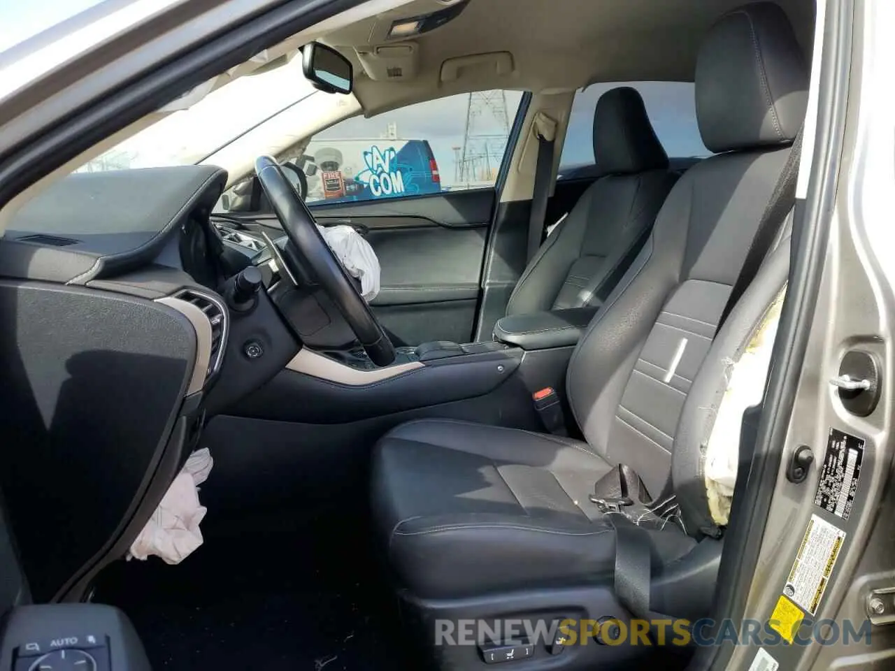 7 Photograph of a damaged car JTJAARBZ6L2177465 LEXUS NX 2020