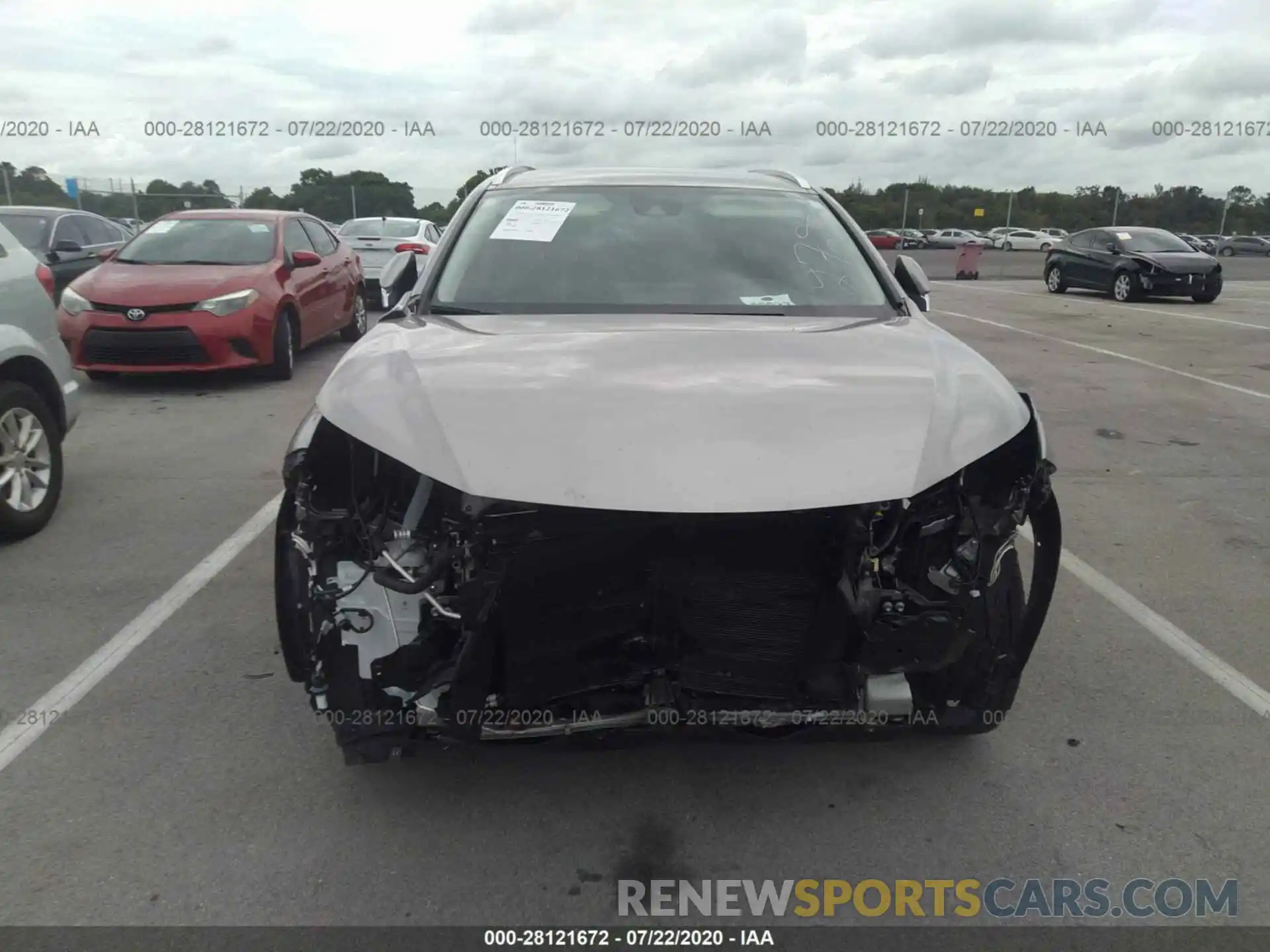 6 Photograph of a damaged car JTJAARBZ6L5002728 LEXUS NX 2020