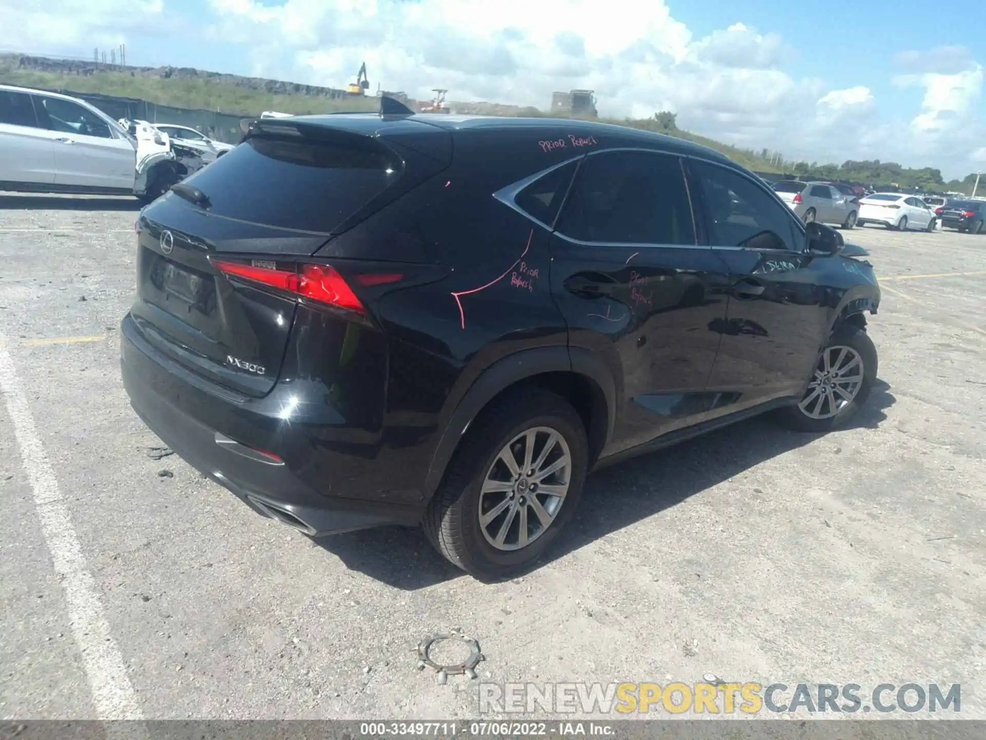 4 Photograph of a damaged car JTJAARBZ7L2158388 LEXUS NX 2020