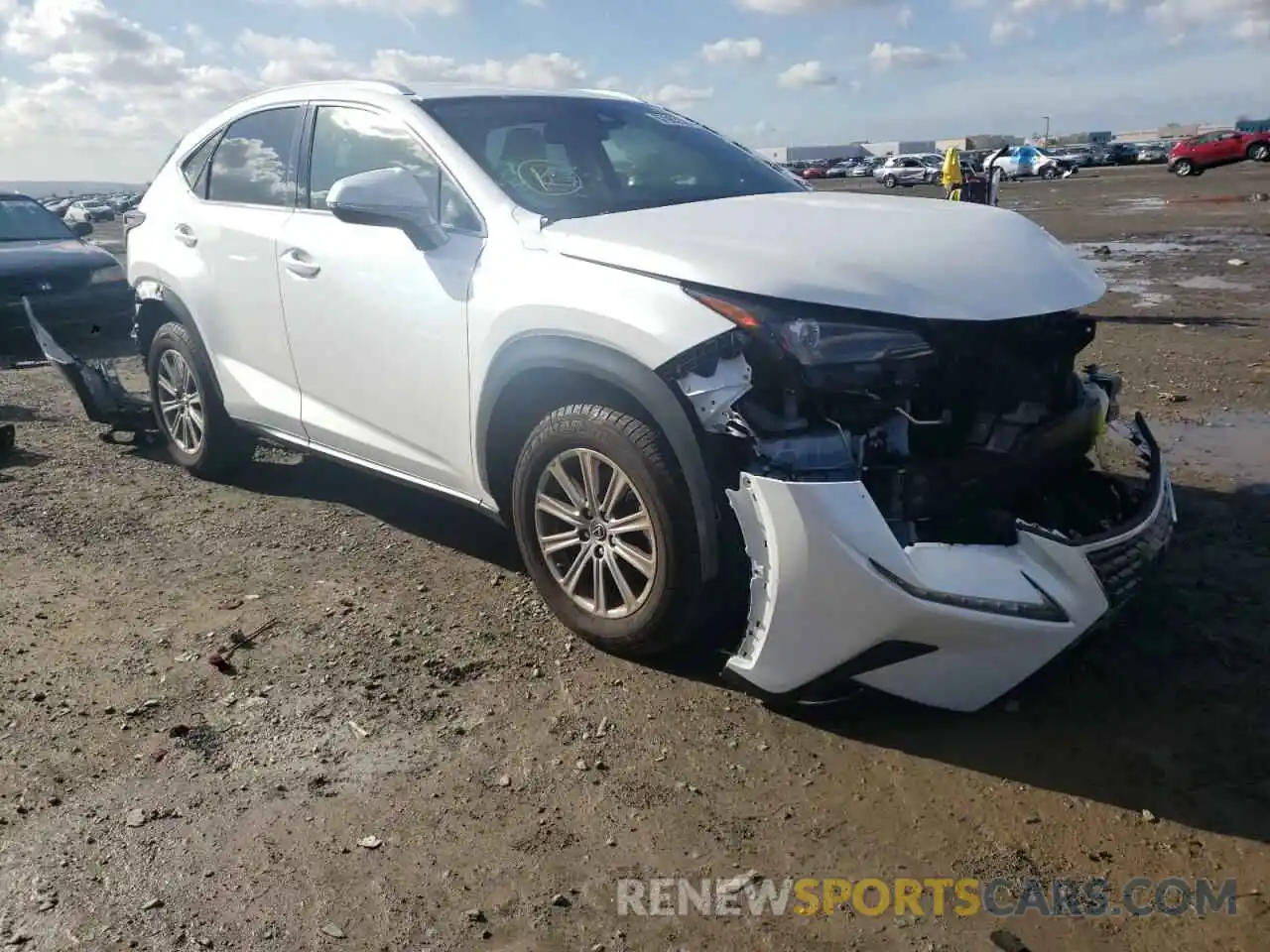 1 Photograph of a damaged car JTJAARBZ7L2178253 LEXUS NX 2020