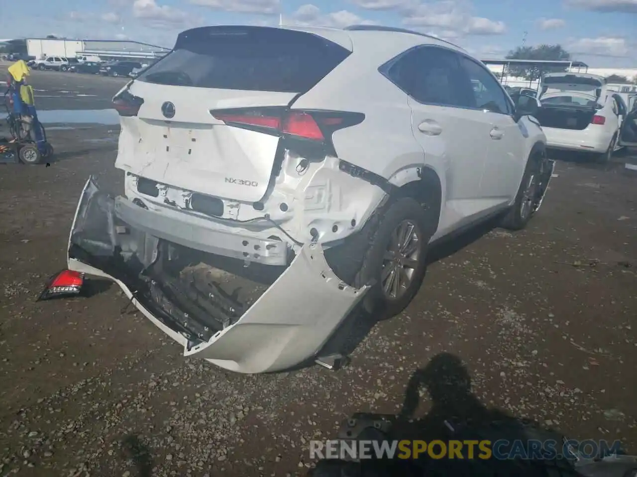 4 Photograph of a damaged car JTJAARBZ7L2178253 LEXUS NX 2020