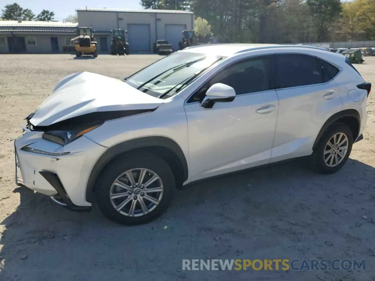 1 Photograph of a damaged car JTJAARBZ7L5005721 LEXUS NX 2020
