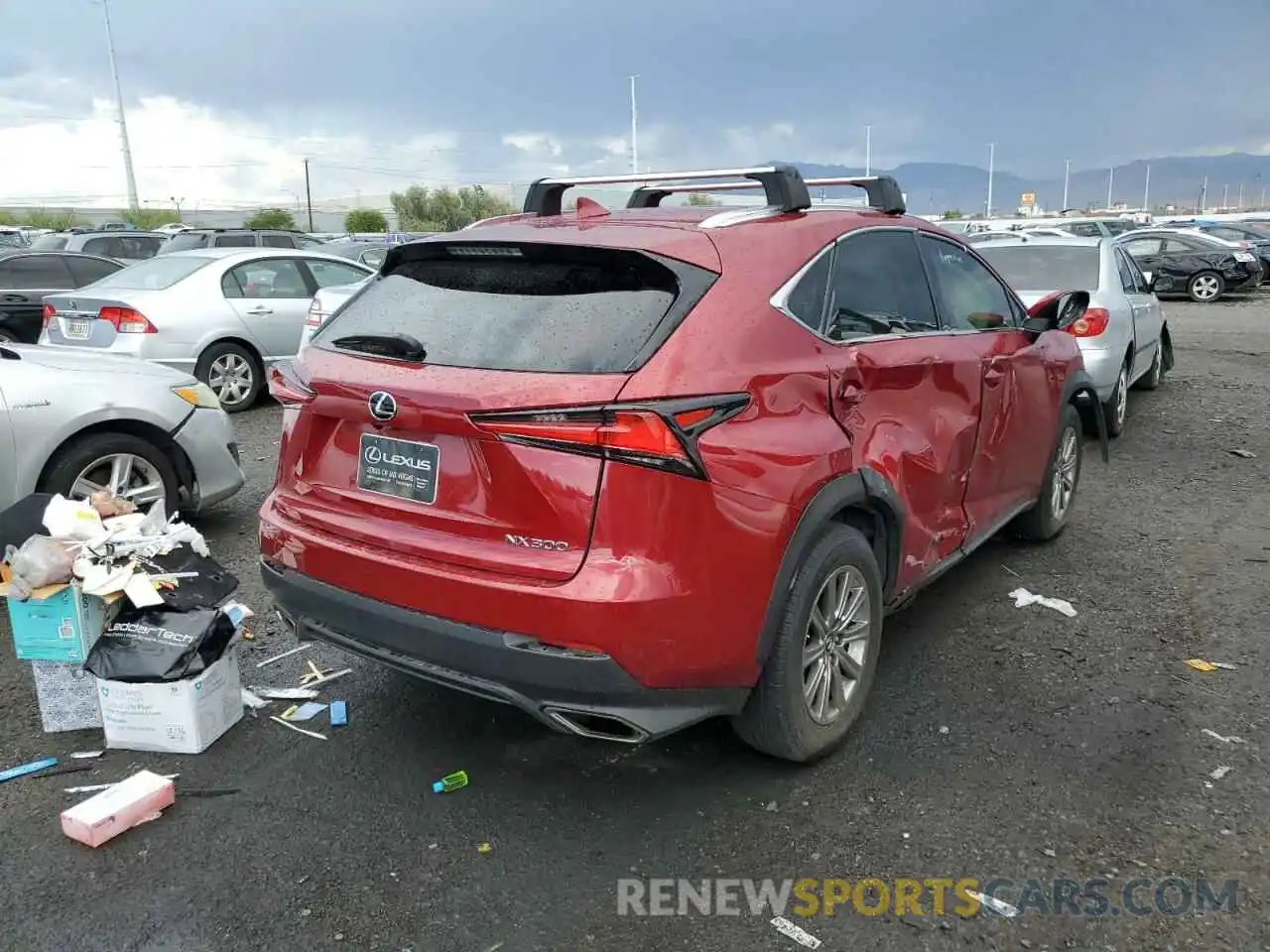 4 Photograph of a damaged car JTJAARBZ7L5011910 LEXUS NX 2020