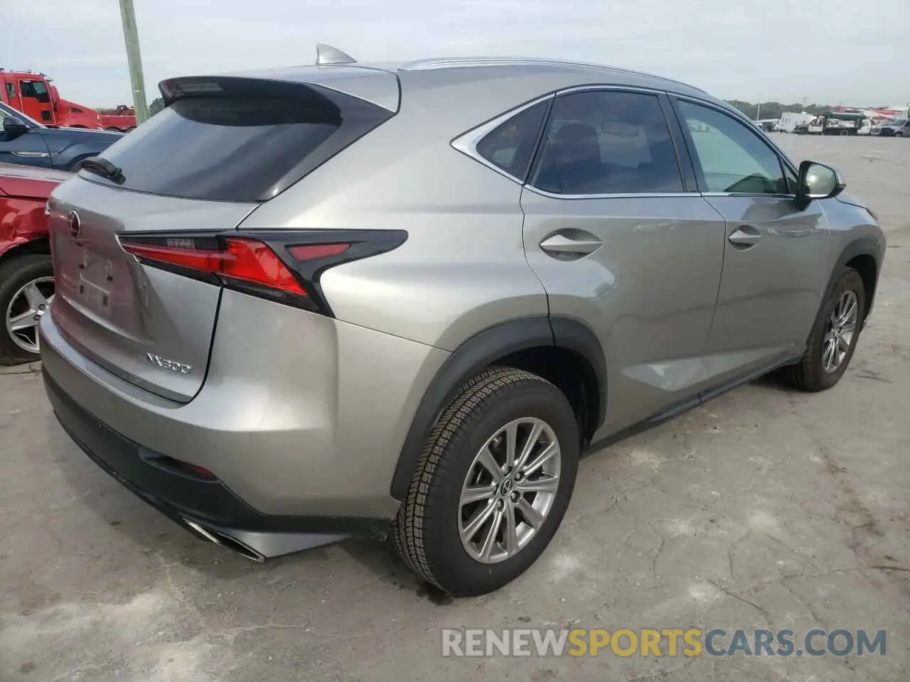 4 Photograph of a damaged car JTJAARBZ9L2163043 LEXUS NX 2020