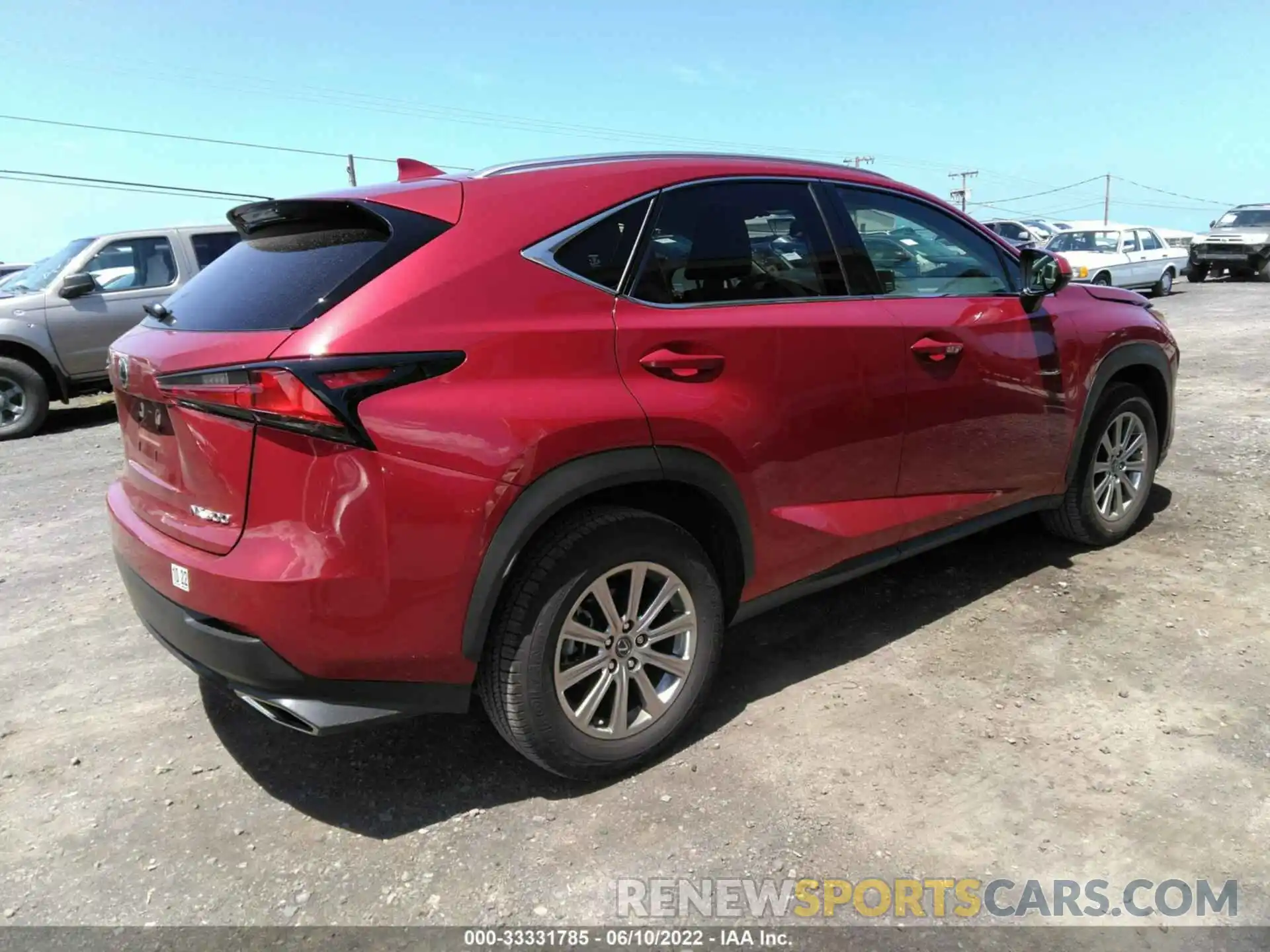 4 Photograph of a damaged car JTJAARBZ9L5008751 LEXUS NX 2020