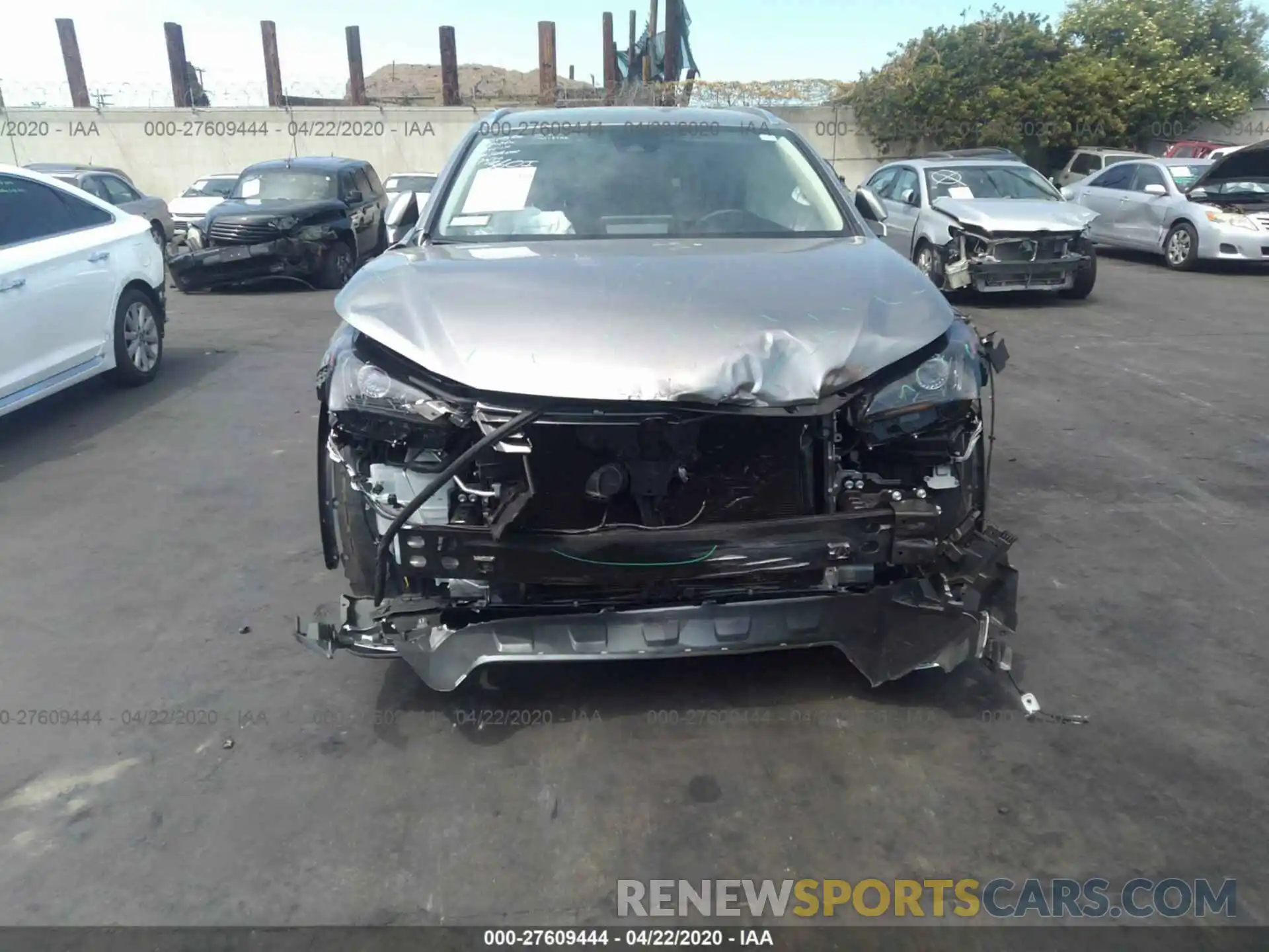 6 Photograph of a damaged car JTJAARBZ9L5010502 LEXUS NX 2020