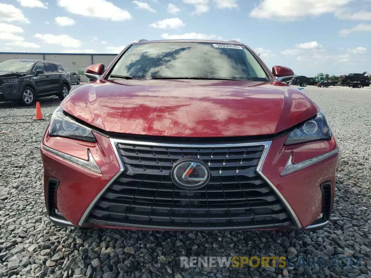 5 Photograph of a damaged car JTJAARBZXL2159292 LEXUS NX 2020
