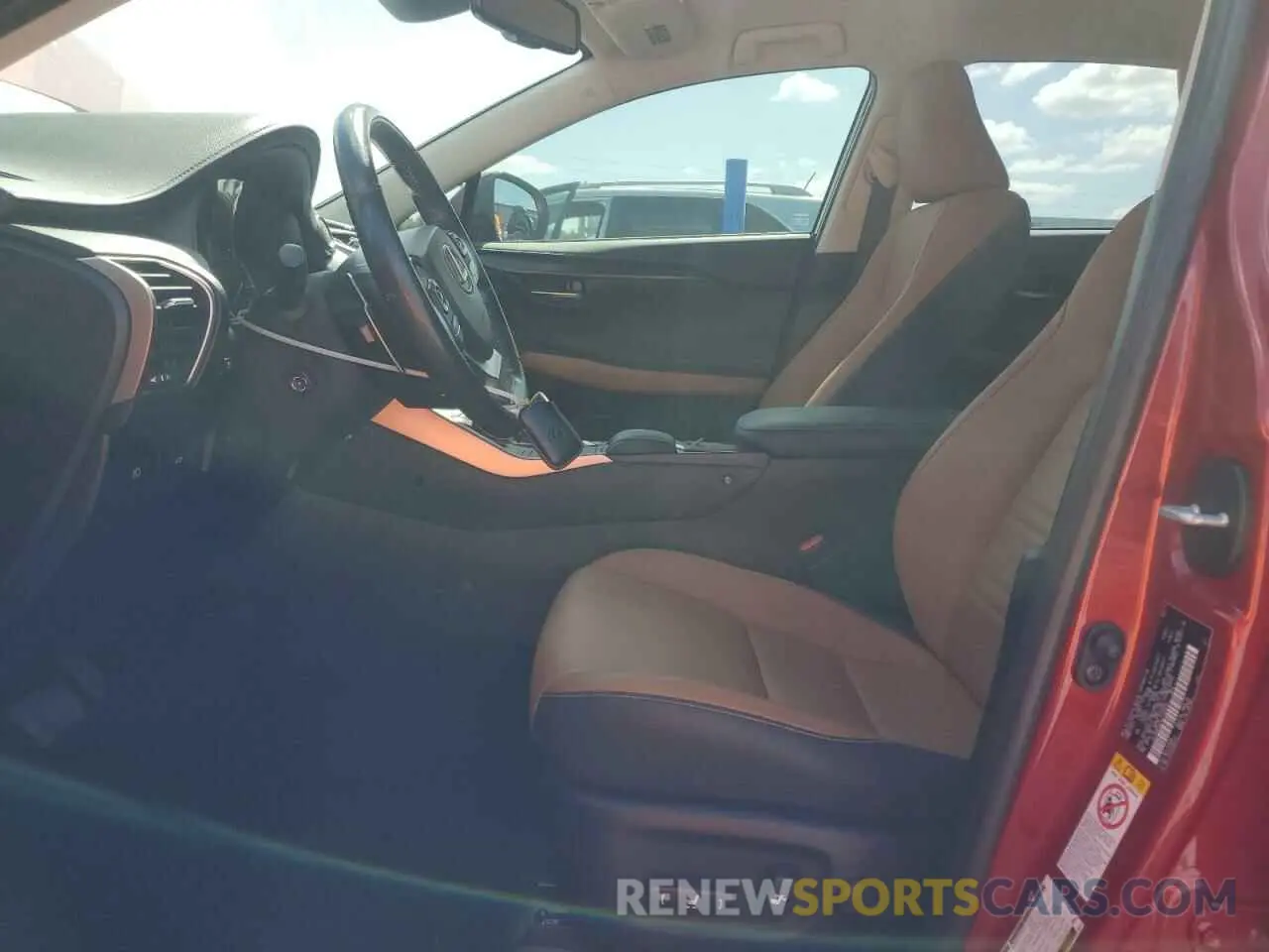 7 Photograph of a damaged car JTJAARBZXL2159292 LEXUS NX 2020