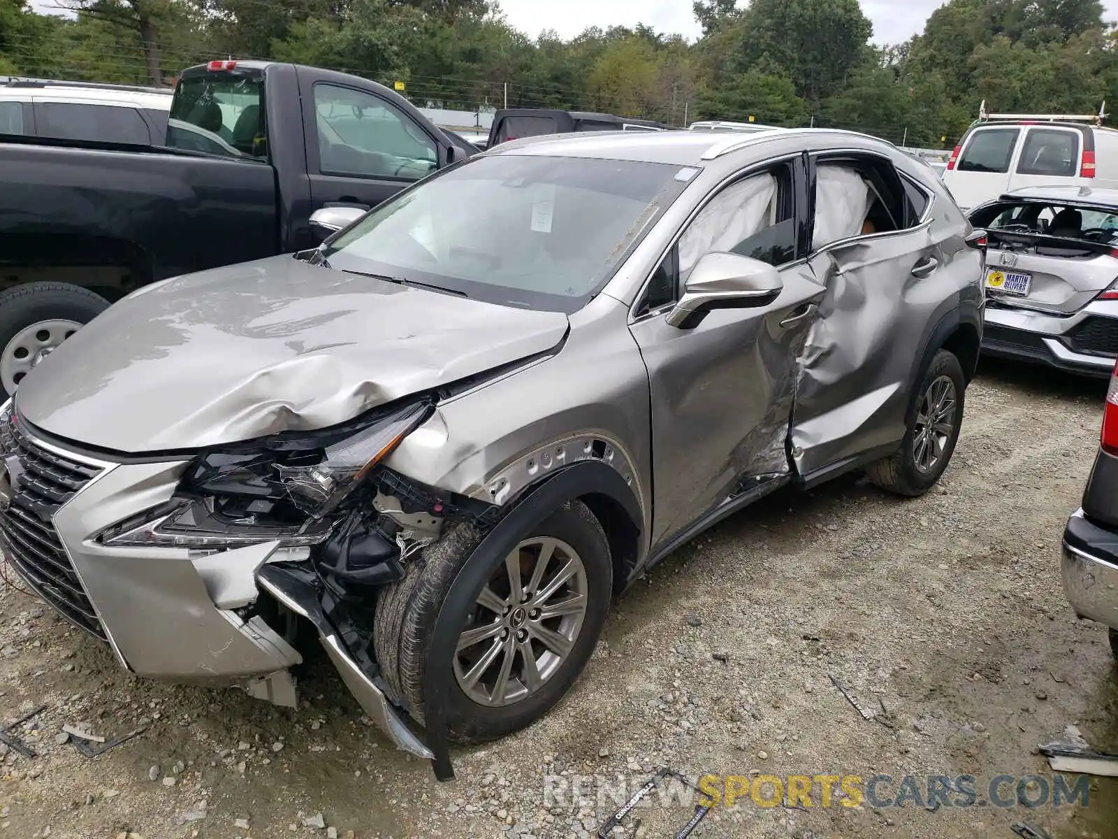 2 Photograph of a damaged car JTJAARDZ0L2221618 LEXUS NX 2020