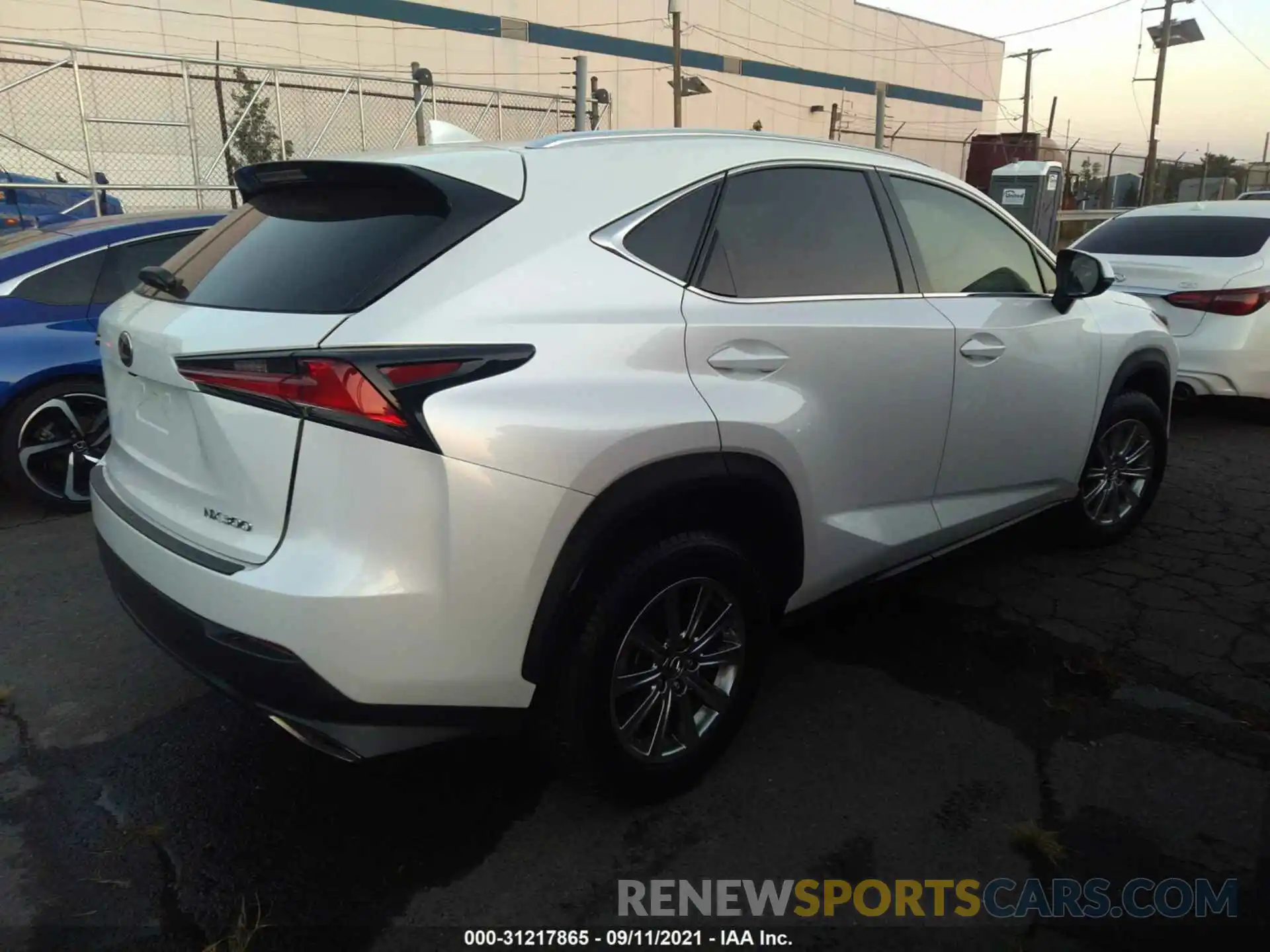 4 Photograph of a damaged car JTJAARDZ1L2225676 LEXUS NX 2020