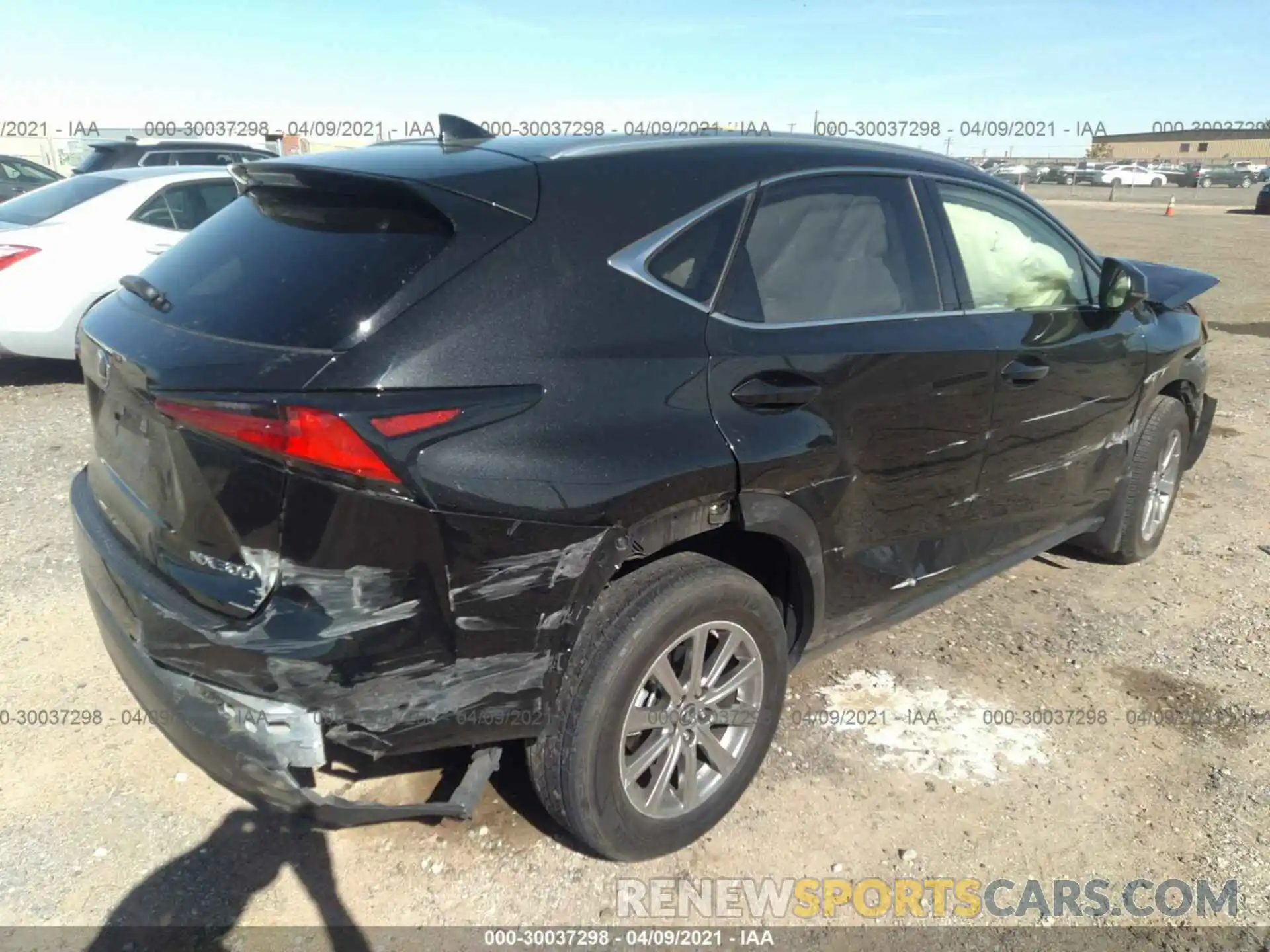 4 Photograph of a damaged car JTJAARDZ2L5007650 LEXUS NX 2020