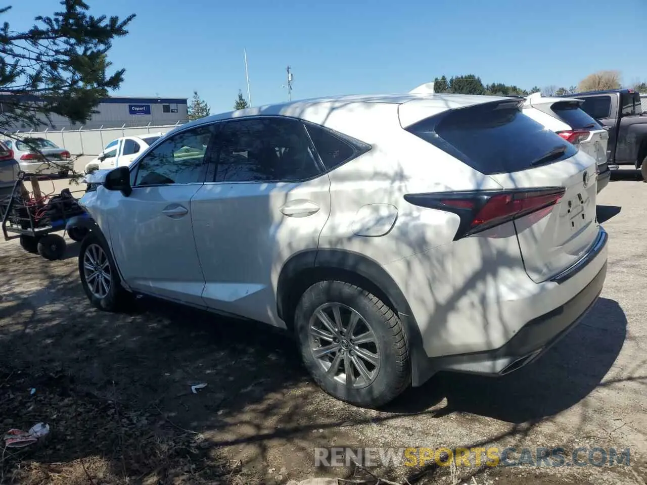 2 Photograph of a damaged car JTJAARDZ3L5000125 LEXUS NX 2020