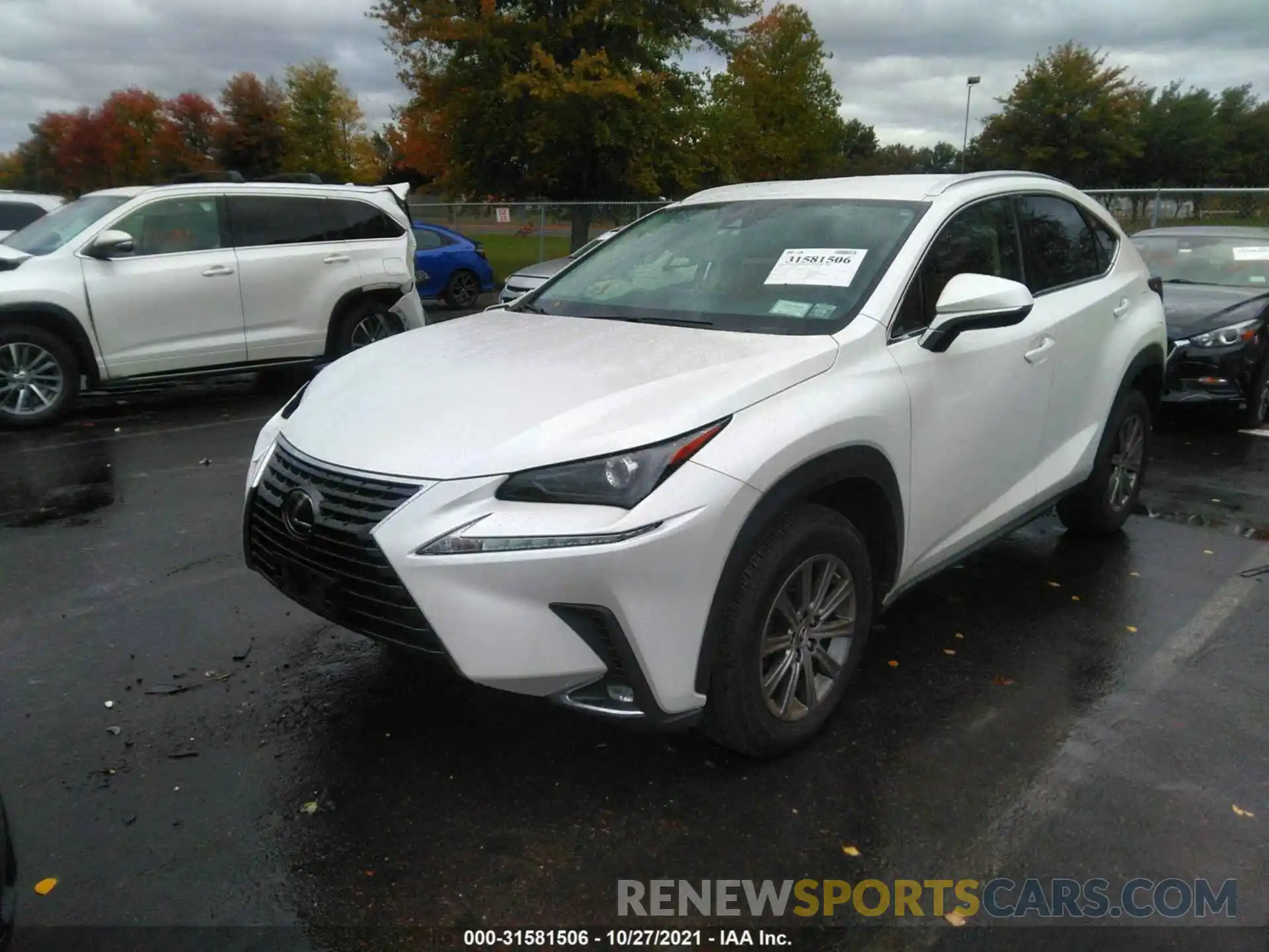 2 Photograph of a damaged car JTJAARDZ4L5015717 LEXUS NX 2020