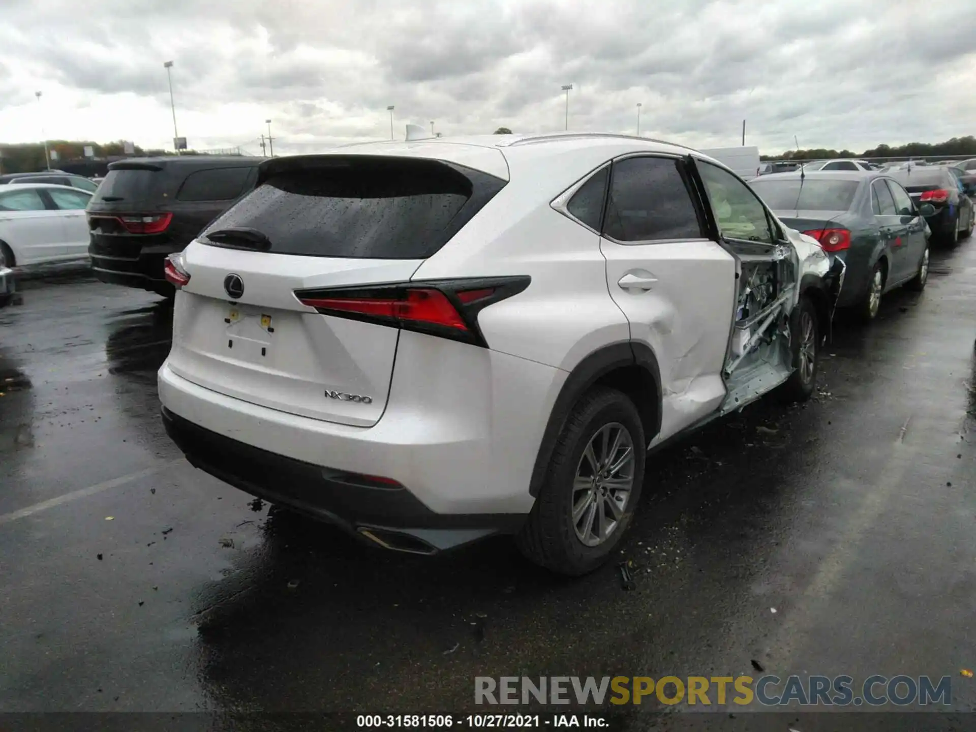 4 Photograph of a damaged car JTJAARDZ4L5015717 LEXUS NX 2020