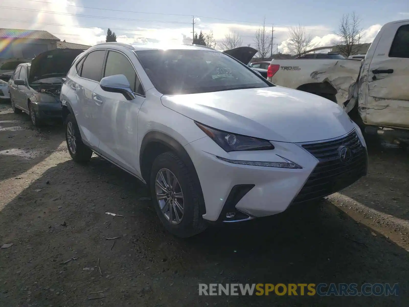 1 Photograph of a damaged car JTJAARDZ4L5016611 LEXUS NX 2020