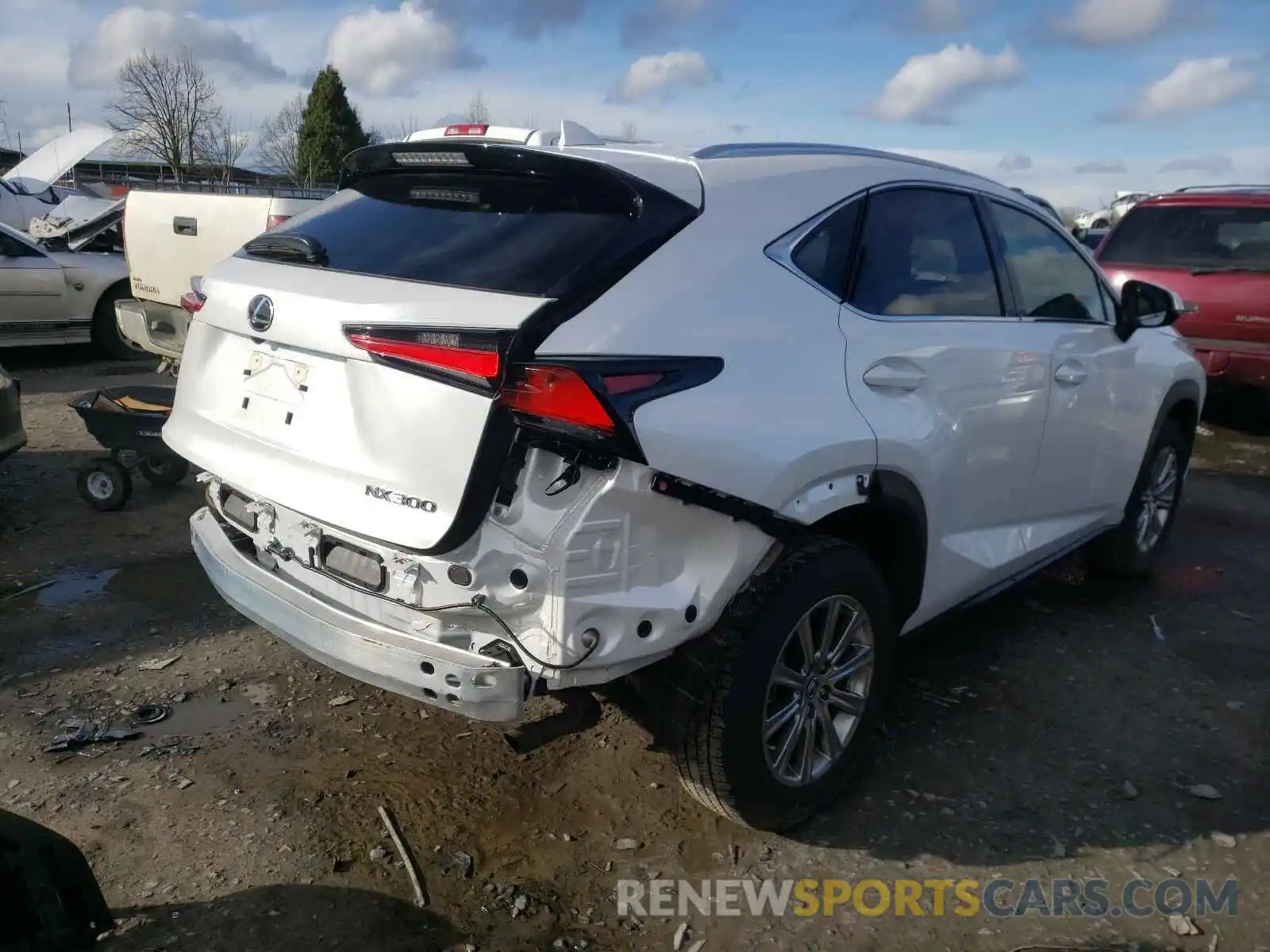 4 Photograph of a damaged car JTJAARDZ4L5016611 LEXUS NX 2020