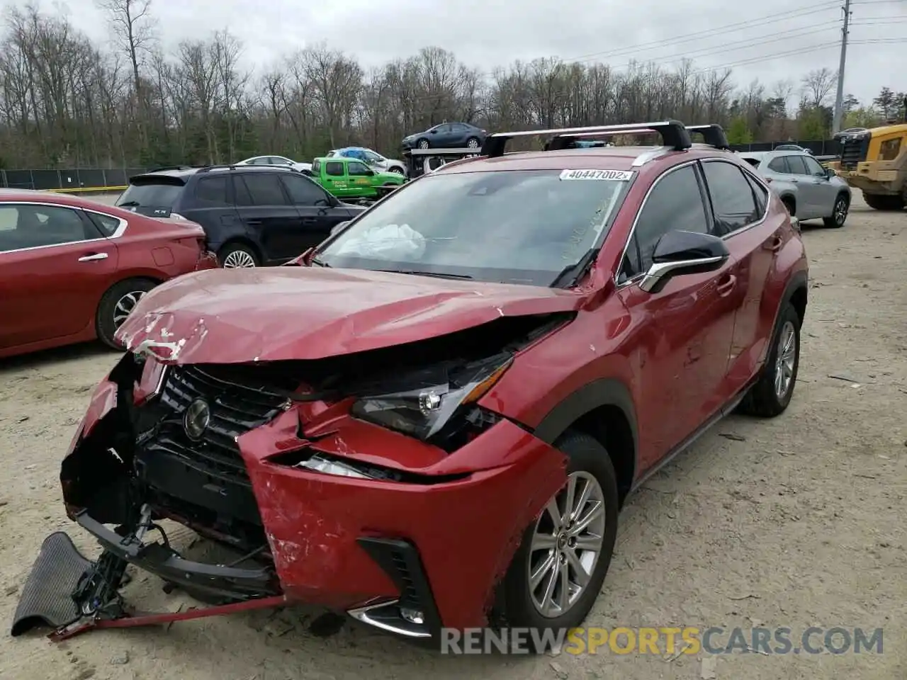 2 Photograph of a damaged car JTJAARDZ6L5006047 LEXUS NX 2020