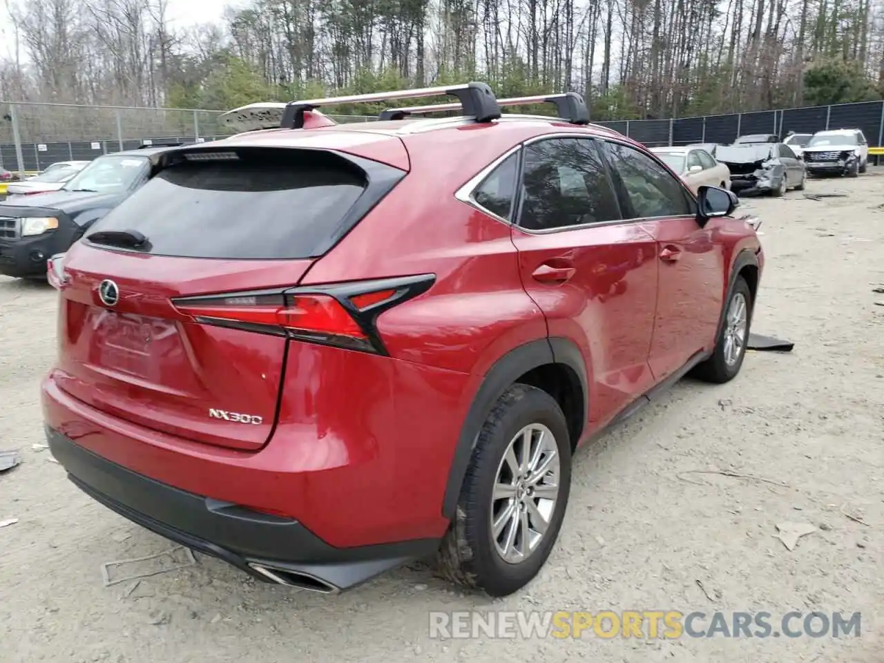 4 Photograph of a damaged car JTJAARDZ6L5006047 LEXUS NX 2020