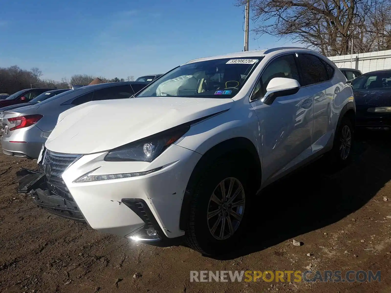 2 Photograph of a damaged car JTJAARDZ7L5014240 LEXUS NX 2020