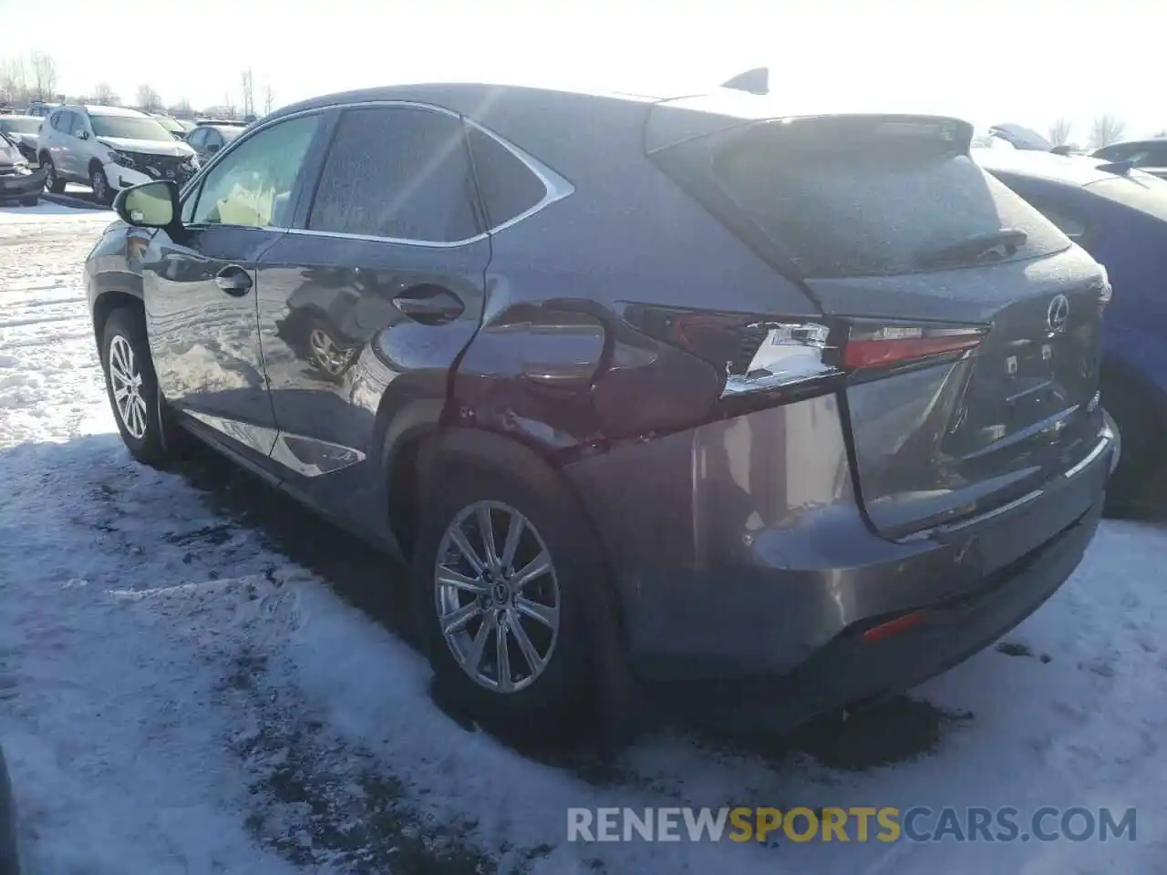 3 Photograph of a damaged car JTJAARDZ8L5002825 LEXUS NX 2020