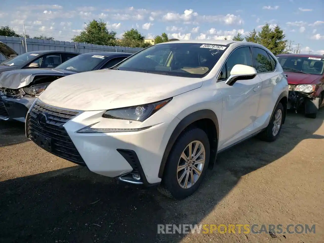 2 Photograph of a damaged car JTJAARDZ9L5015258 LEXUS NX 2020