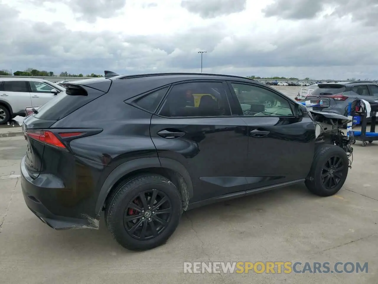 3 Photograph of a damaged car JTJDARBZ0L2159038 LEXUS NX 2020