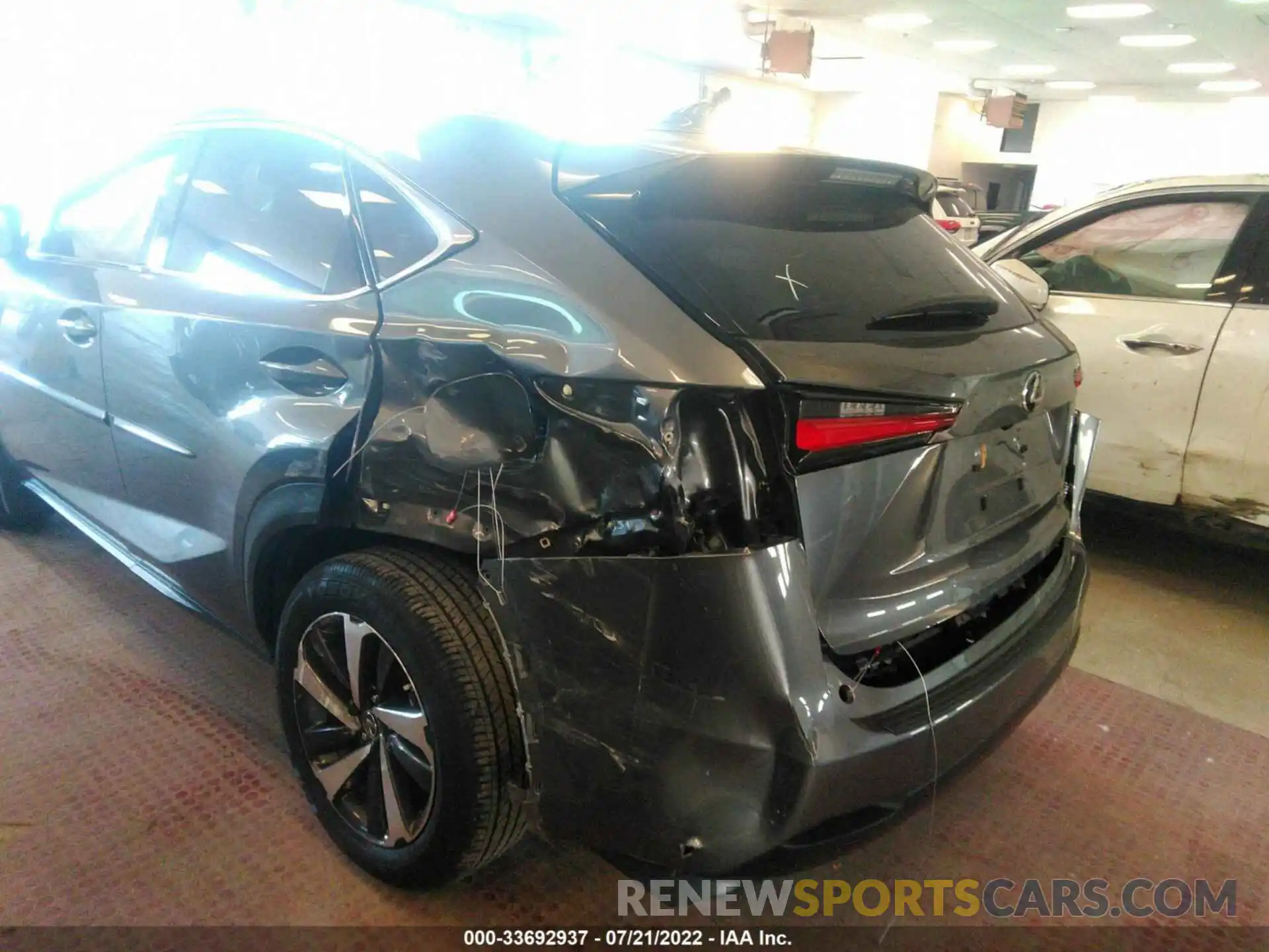 6 Photograph of a damaged car JTJDARBZ0L2165096 LEXUS NX 2020