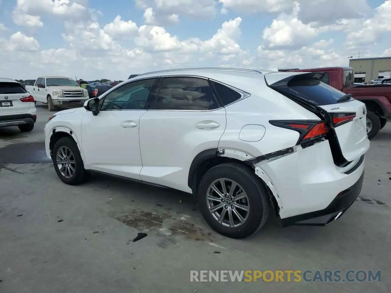 2 Photograph of a damaged car JTJDARBZ0L5003399 LEXUS NX 2020