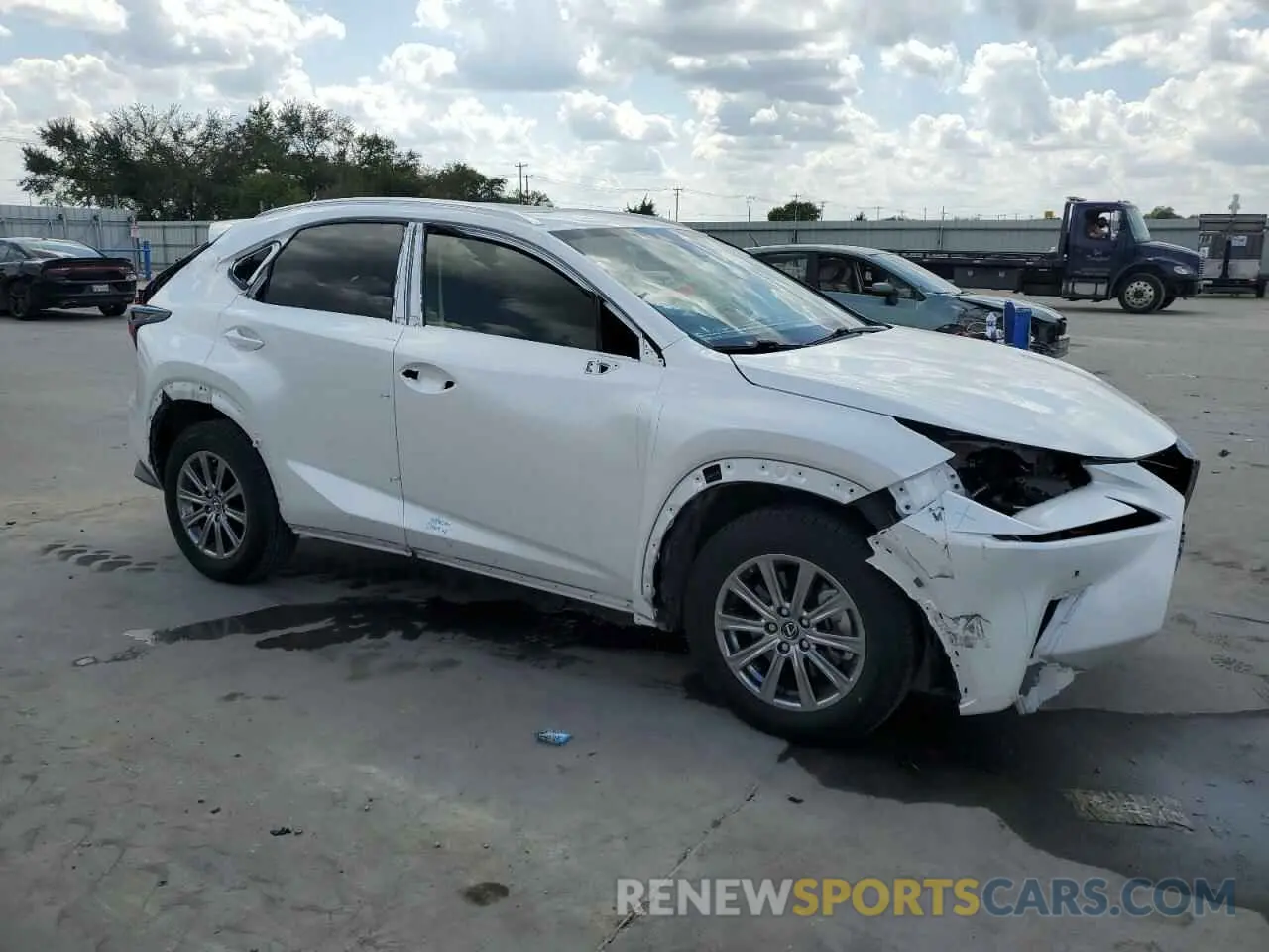 4 Photograph of a damaged car JTJDARBZ0L5003399 LEXUS NX 2020