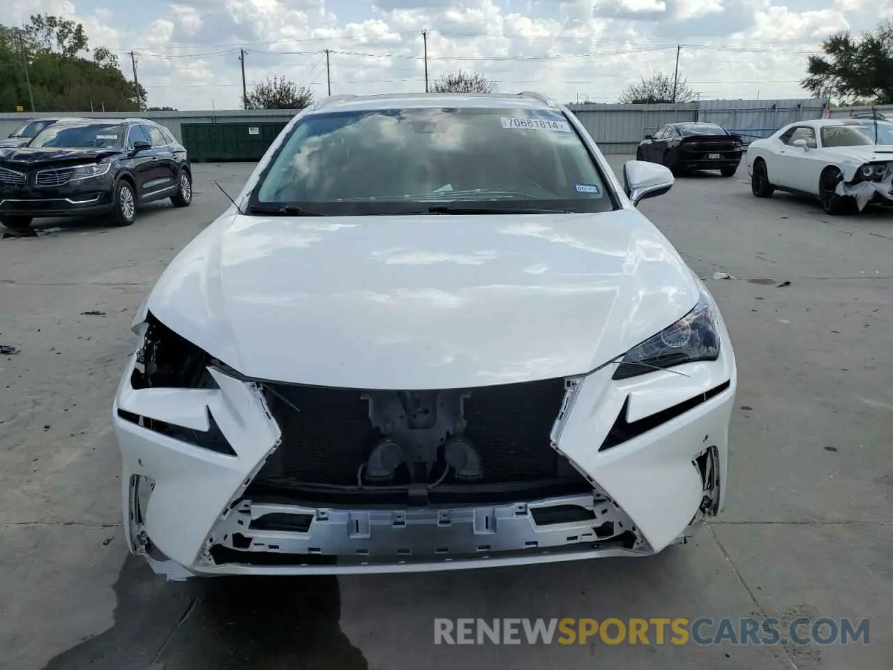 5 Photograph of a damaged car JTJDARBZ0L5003399 LEXUS NX 2020