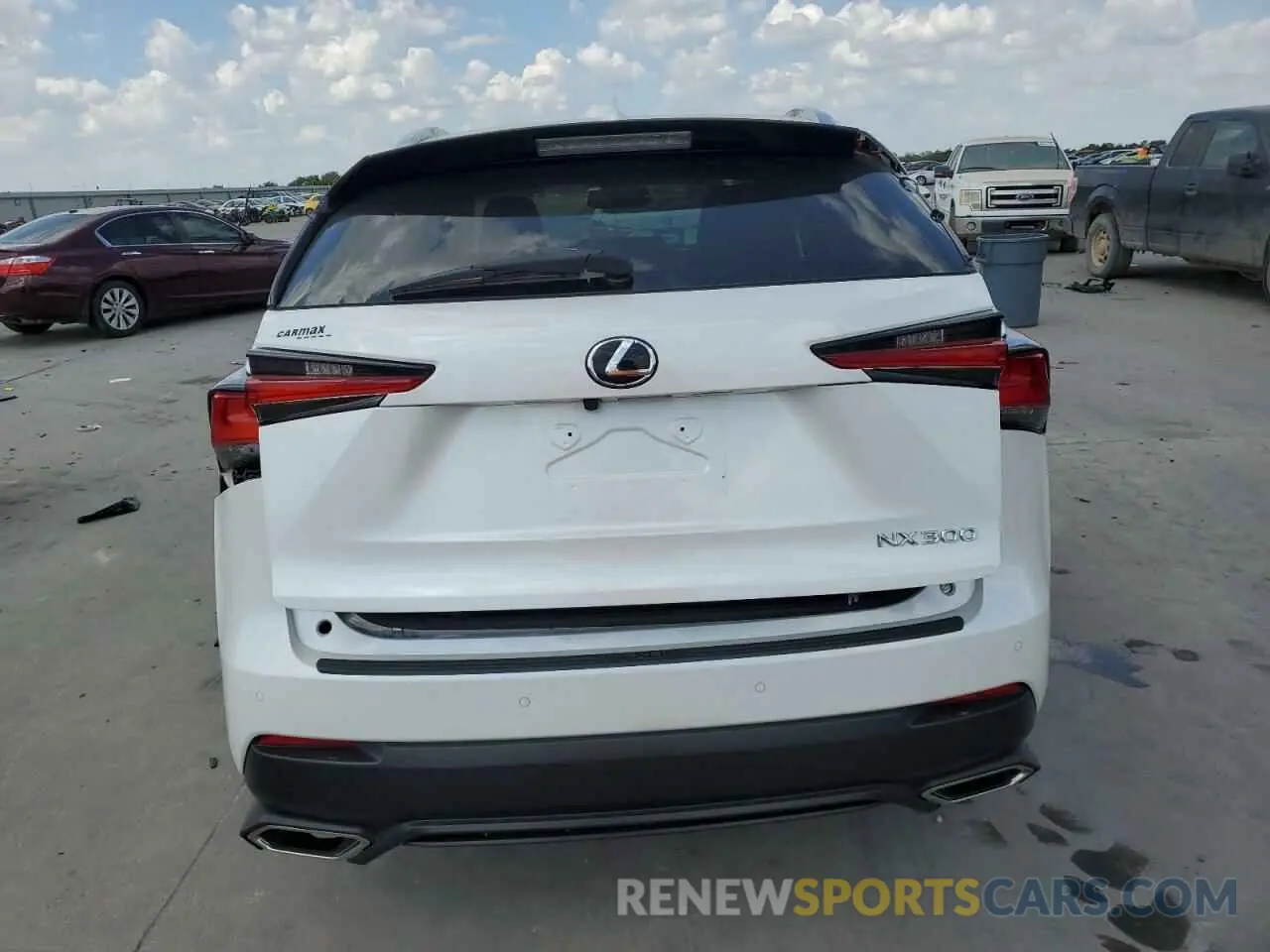 6 Photograph of a damaged car JTJDARBZ0L5003399 LEXUS NX 2020