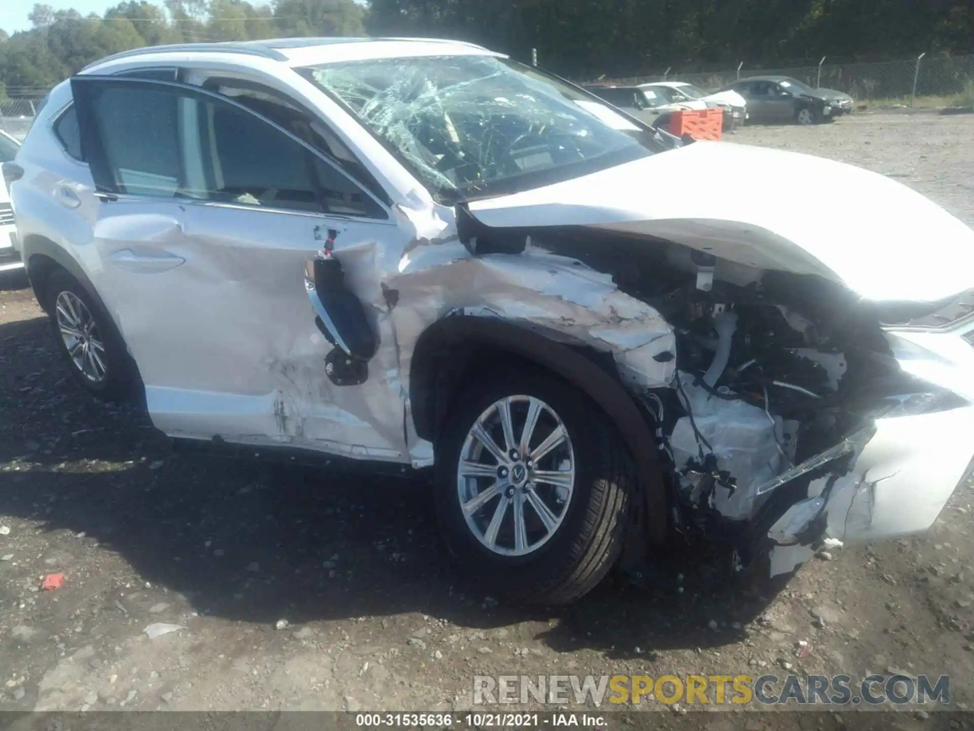 6 Photograph of a damaged car JTJDARBZ0L5008053 LEXUS NX 2020