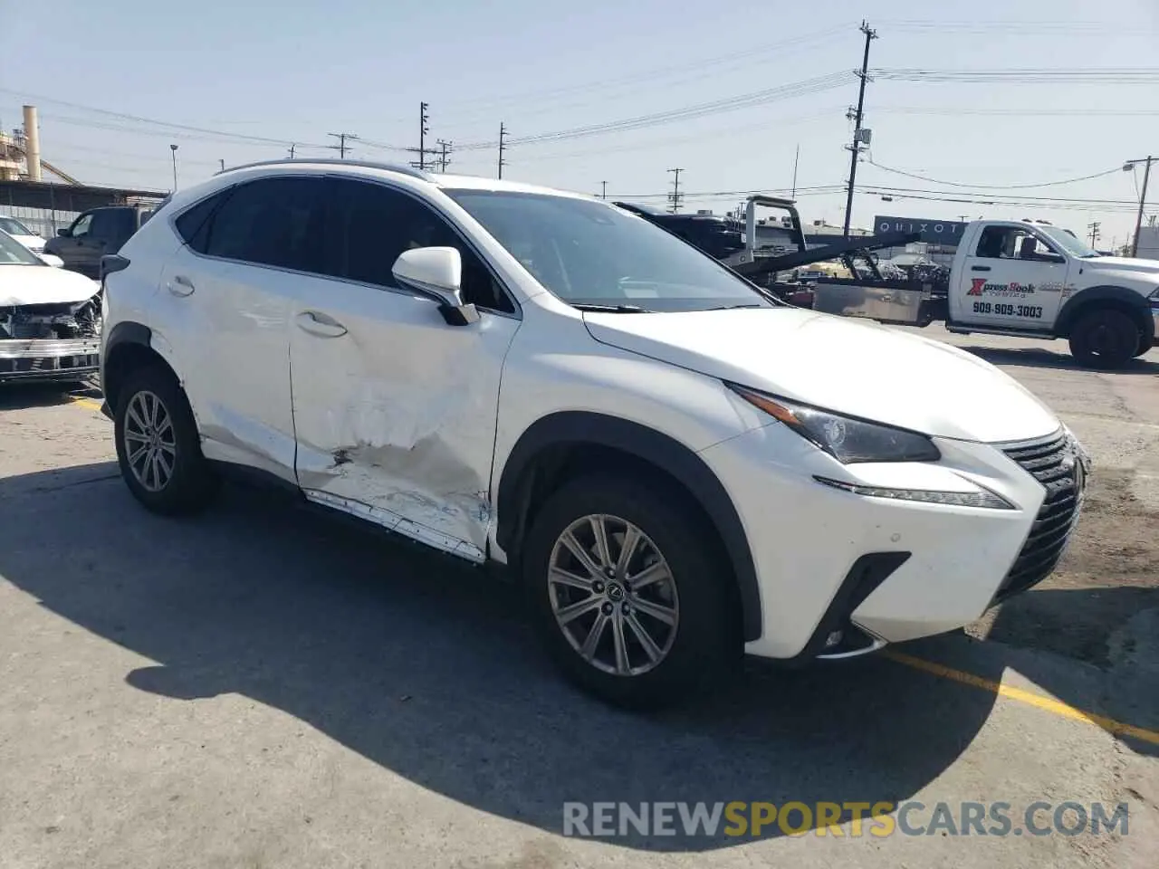 4 Photograph of a damaged car JTJDARBZ0L5018825 LEXUS NX 2020