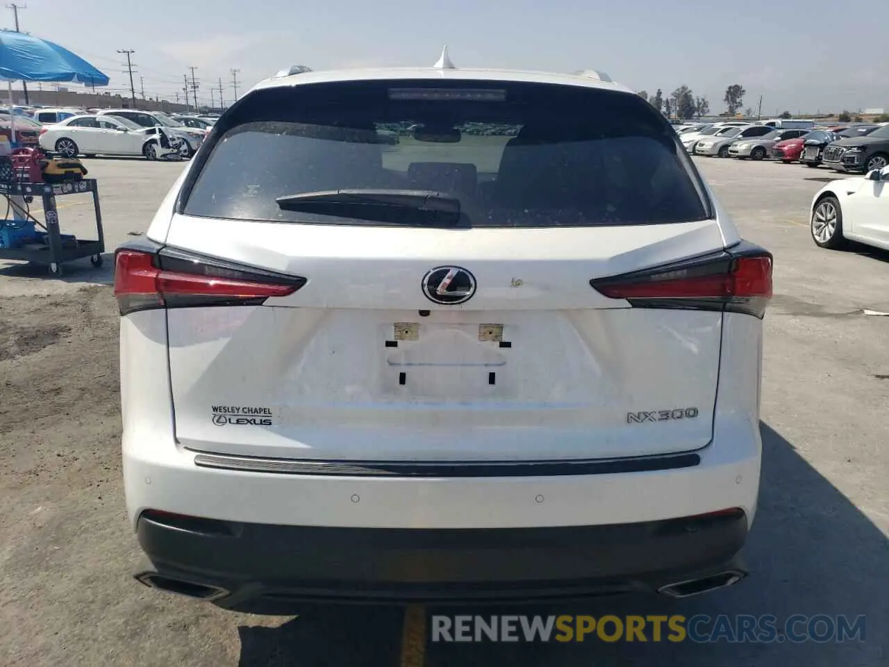 6 Photograph of a damaged car JTJDARBZ0L5018825 LEXUS NX 2020