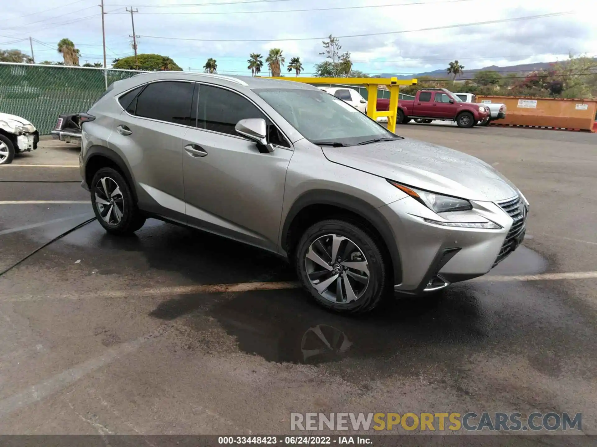 1 Photograph of a damaged car JTJDARBZ1L2163082 LEXUS NX 2020