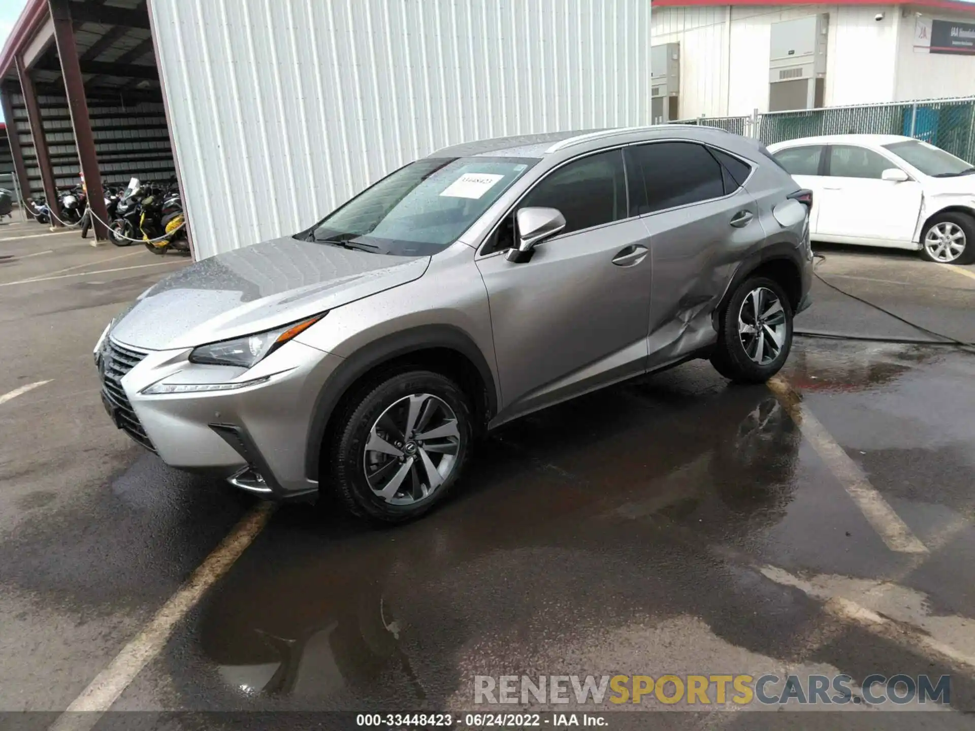 2 Photograph of a damaged car JTJDARBZ1L2163082 LEXUS NX 2020