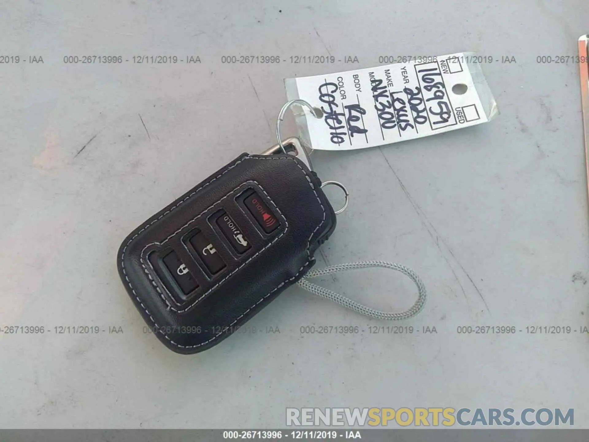 11 Photograph of a damaged car JTJDARBZ1L5000382 LEXUS NX 2020