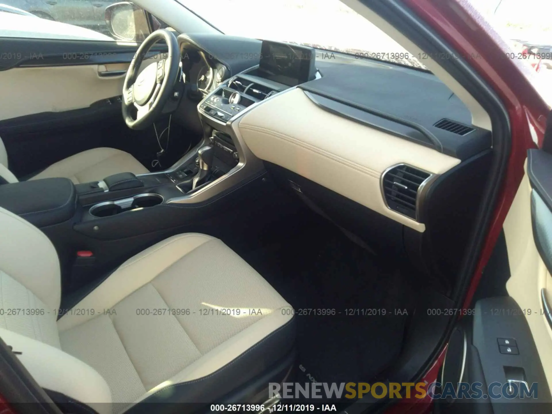 5 Photograph of a damaged car JTJDARBZ1L5000382 LEXUS NX 2020