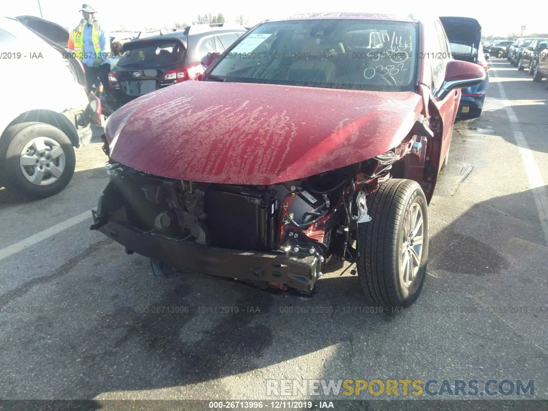 6 Photograph of a damaged car JTJDARBZ1L5000382 LEXUS NX 2020