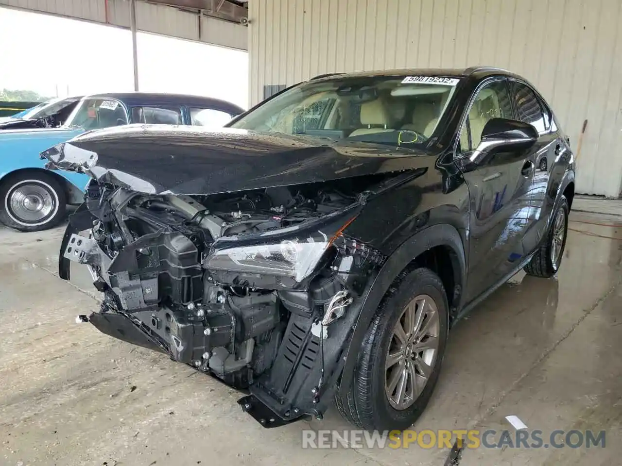 2 Photograph of a damaged car JTJDARBZ2L5006689 LEXUS NX 2020