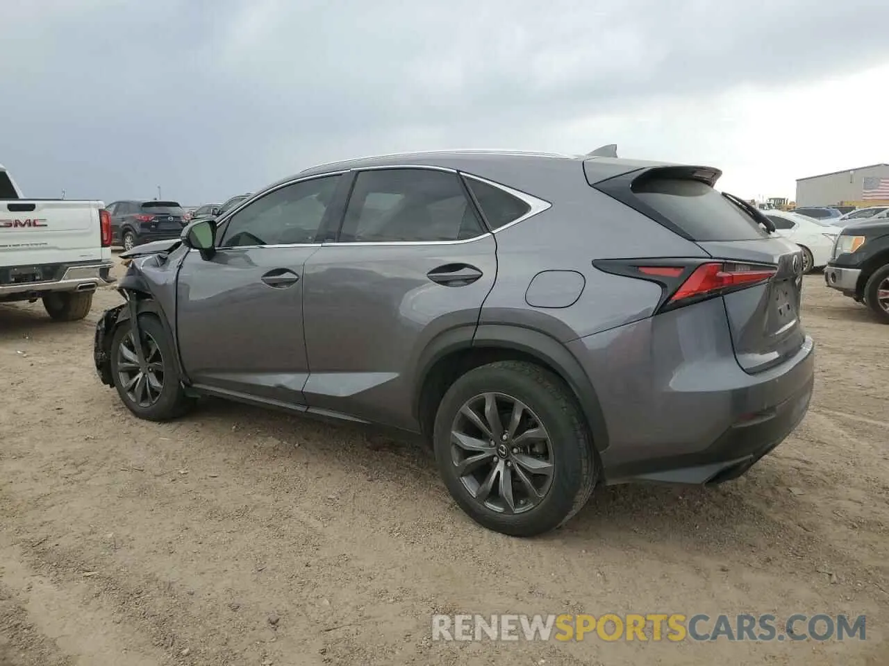 2 Photograph of a damaged car JTJDARBZ4L2171340 LEXUS NX 2020