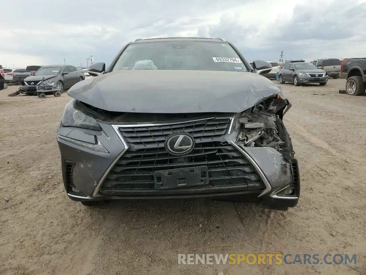 5 Photograph of a damaged car JTJDARBZ4L2171340 LEXUS NX 2020